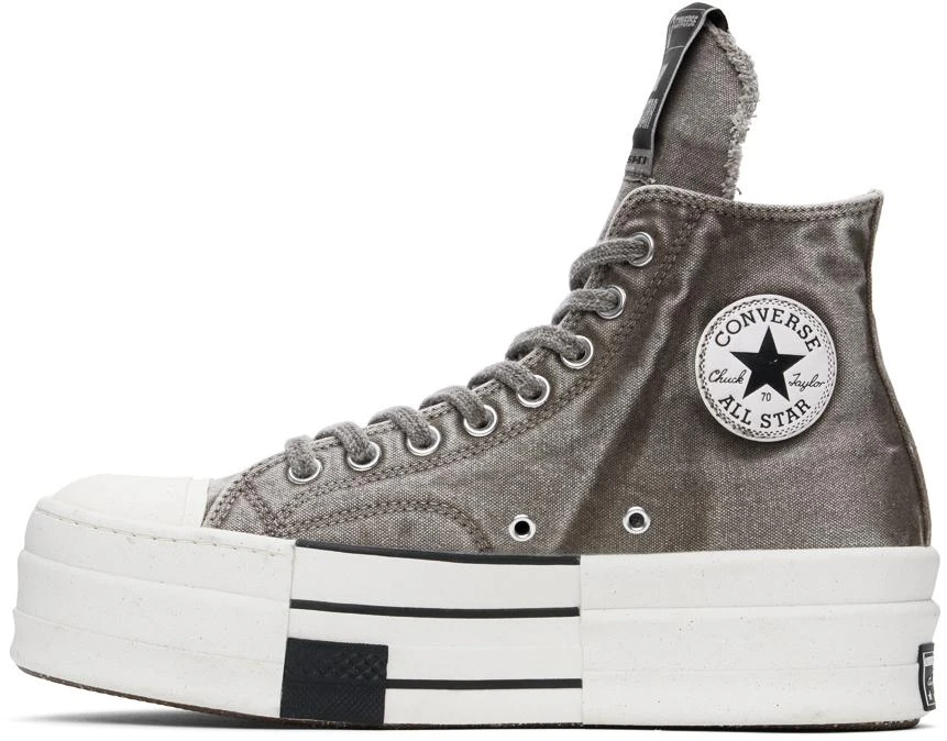 商品Rick Owens|Gray Converse Edition DBL Drkstar Sneakers,价格¥1314,第3张图片详细描述