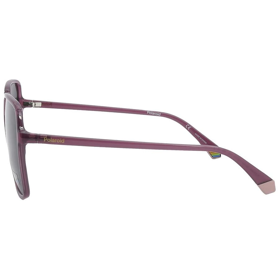 商品Polaroid|Core Polarized Grey Square Ladies Sunglasses PLD 6128/S 0MU1/M9 59,价格¥111,第3张图片详细描述
