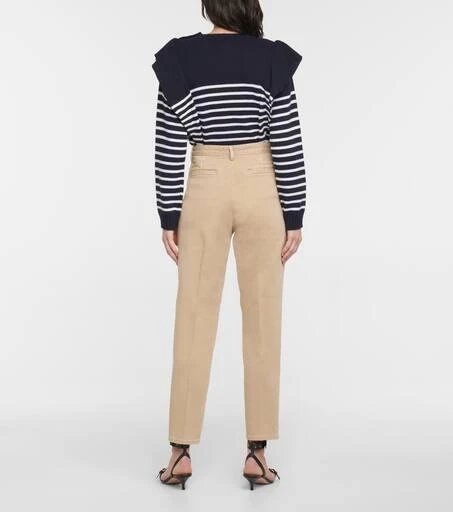 商品RED Valentino|高腰棉质华达呢裤装,价格¥1757,第3张图片详细描述