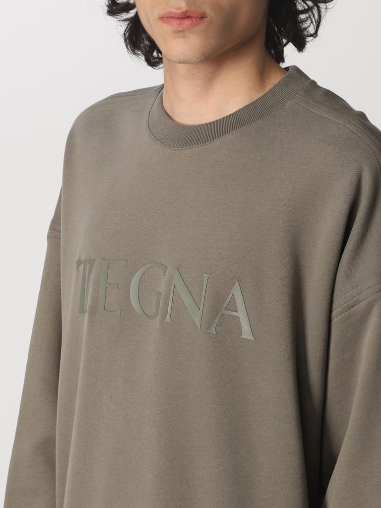 Z Zegna cotton sweatshirt with logo商品第5张图片规格展示