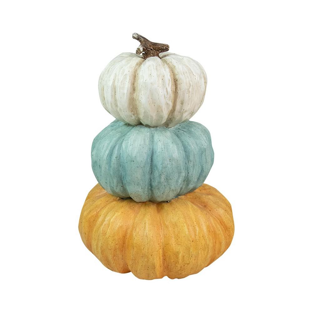 Triple Stacked Pumpkins Thanksgiving Tabletop Decor, 22"商品第3张图片规格展示