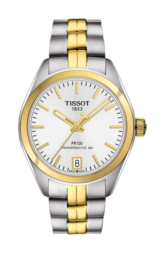 商品Tissot|Women's PR 100 Powermatic 80 Watch, 33mm,价格¥2328,第1张图片