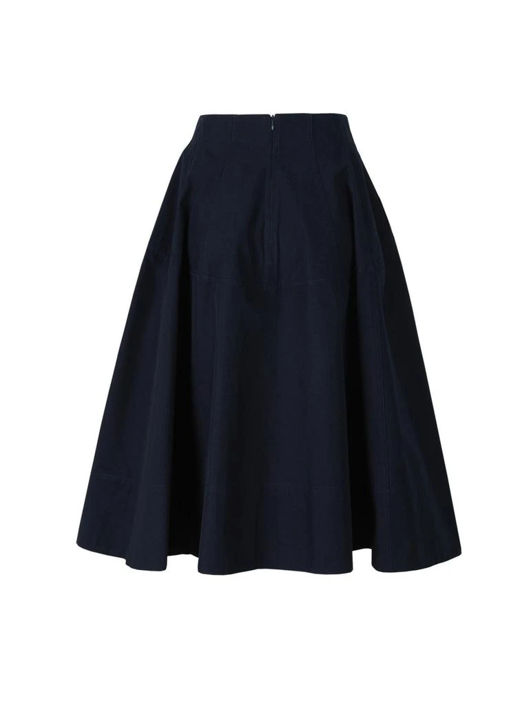 商品Bottega Veneta|Bottega Veneta Asymmetric Midi Flared Skirt,价格¥5402,第2张图片详细描述