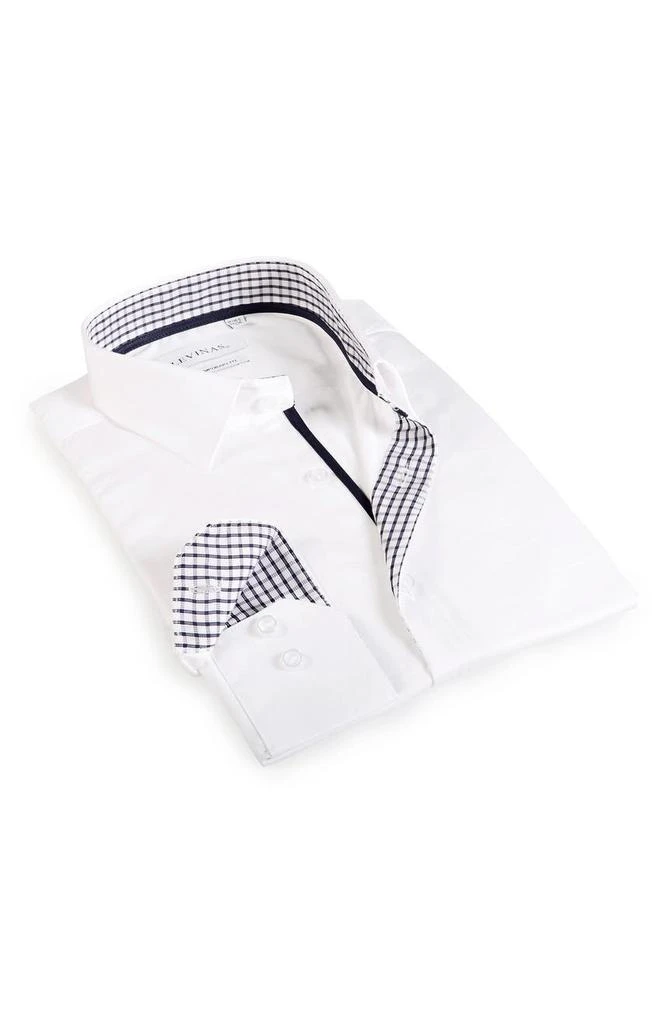 商品Levinas|Contemporary Fit Solid Dress Shirt,价格¥328,第1张图片