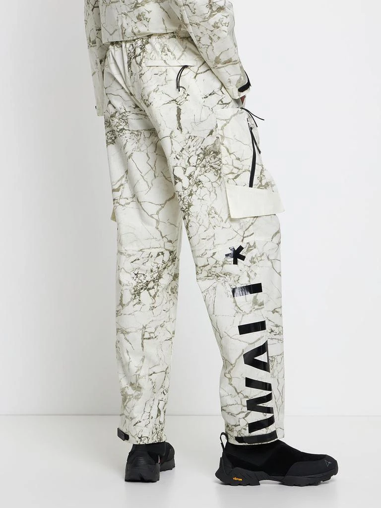 商品A-COLD-WALL*|Marble Print Cotton Cargo Pants,价格¥2382,第2张图片详细描述