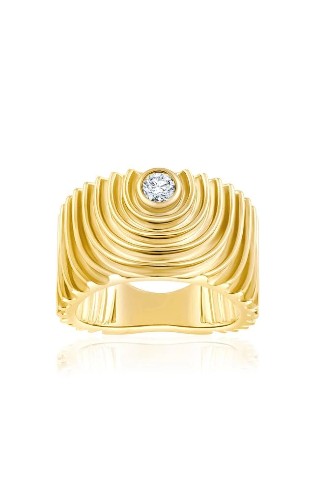 商品Almasika|Almasika - 18k Yellow Gold Universum Band Ring - Gold - US 8 - Moda Operandi - Gifts For Her,价格¥35675,第1张图片