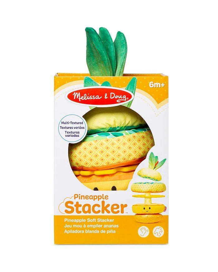 商品Melissa & Doug|Pineapple Soft Stacker - Ages 6+ Months,价格¥173,第3张图片详细描述