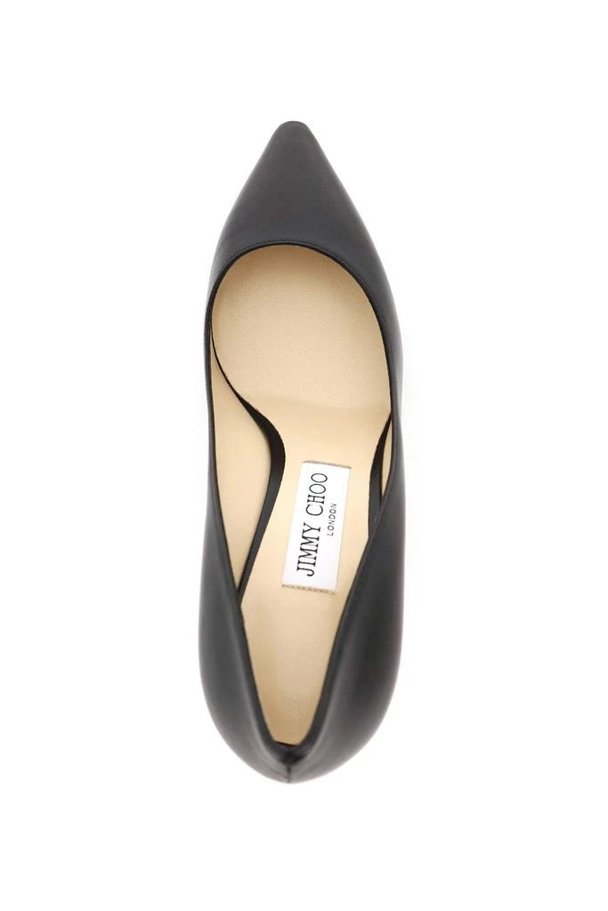 商品Jimmy Choo|ROMY 85 NAPPA LEATHER PUMPS,价格¥2393,第3张图片详细描述