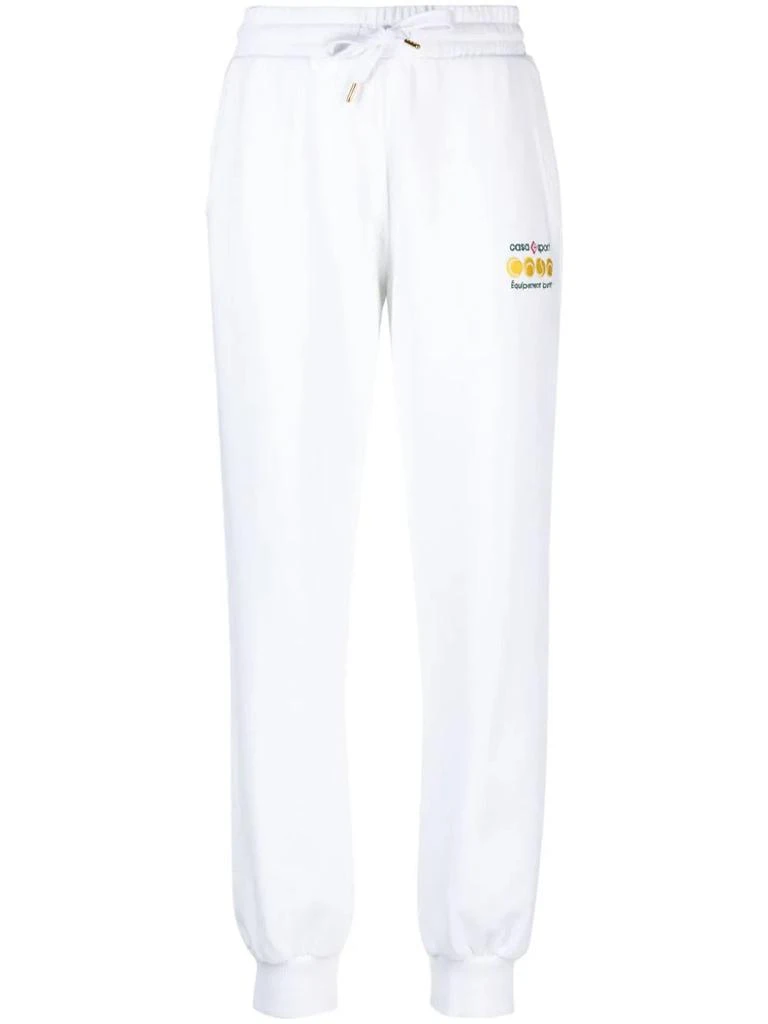 商品Casablanca|Casa Sport Tennis Balls cotton sports trousers,价格¥1397,第1张图片