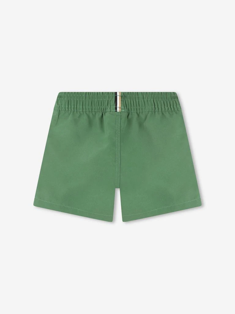 商品Hugo Boss|Baby Boys Logo Swim Shorts in Green,价格¥290,第2张图片详细描述