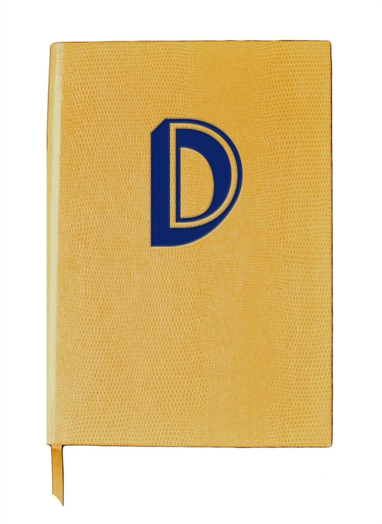 商品Sloane Stationery|Alphabet A5 Notebook in D,价格¥348,第1张图片