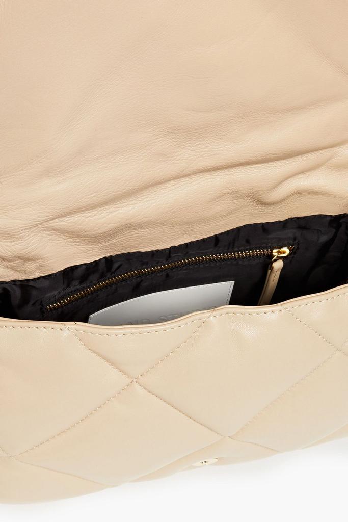 Brynnie quilted leather shoulder bag商品第1张图片规格展示