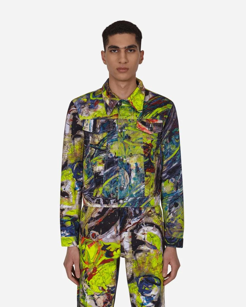 商品Charles Jeffrey Loverboy|Art Denim Jacket Multicolor,价格¥1686,第1张图片