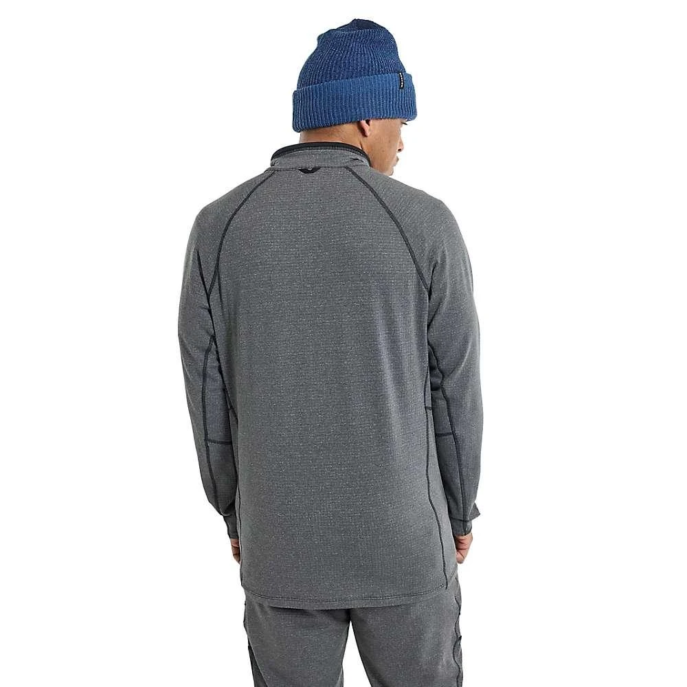 商品Burton|Burton Men's Stockrun Grid Half-Zip Fleece Top,价格¥942,第2张图片详细描述