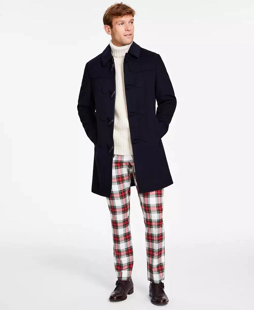 商品Tommy Hilfiger|Men's Modern-Fit Solid Overcoat,价格¥553,第1张图片