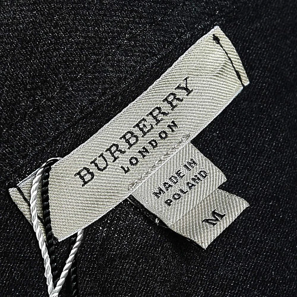 商品[二手商品] Burberry|Burberry Grey Cotton Knit Long Sleeve Button Front Top M,价格¥1418,第5张图片详细描述