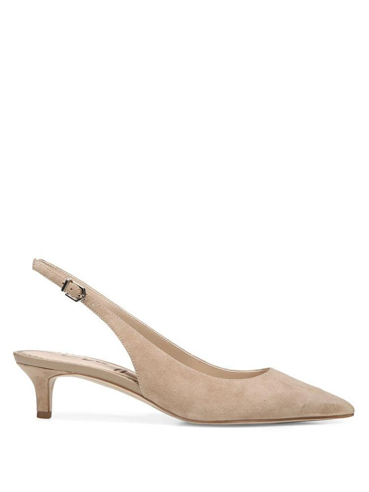 商品Sam Edelman|Ludlow Suede Slingback Pumps,价格¥208,第3张图片详细描述