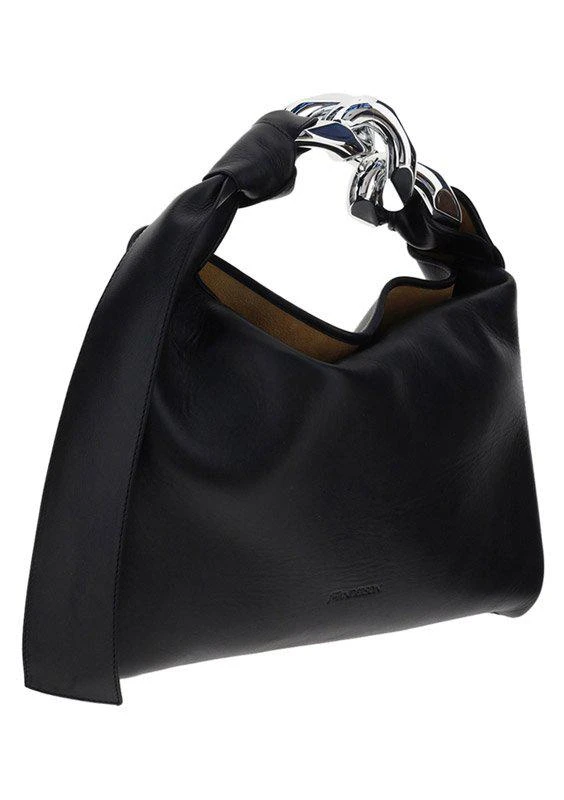 商品JW Anderson|JW Anderson Knot Detailed Chained Small Shoulder Bag,价格¥3936,第2张图片详细描述