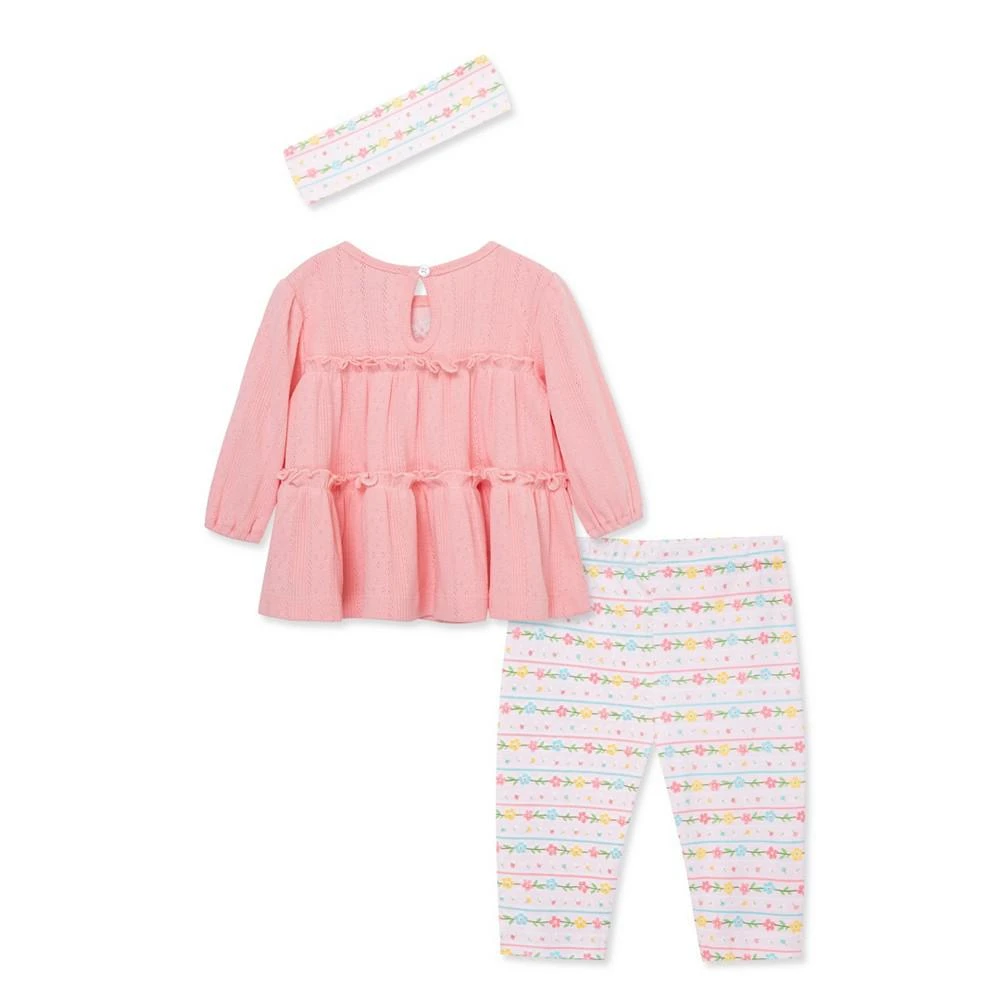 商品Little Me|Baby Girls Garland Tunic Set with Headband,价格¥210,第2张图片详细描述