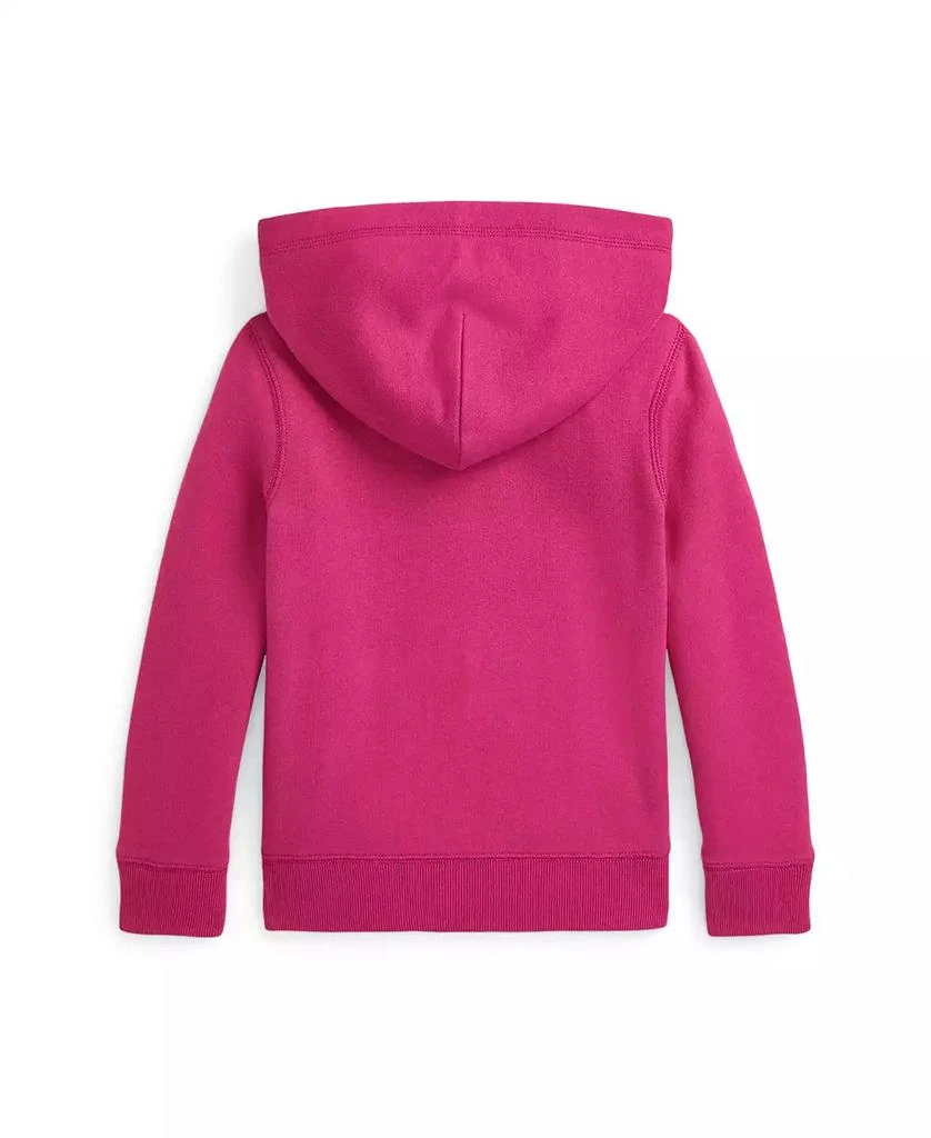 商品Ralph Lauren|Toddler And Little Girls Fleece Full Zip Hoodie,价格¥337,第3张图片详细描述