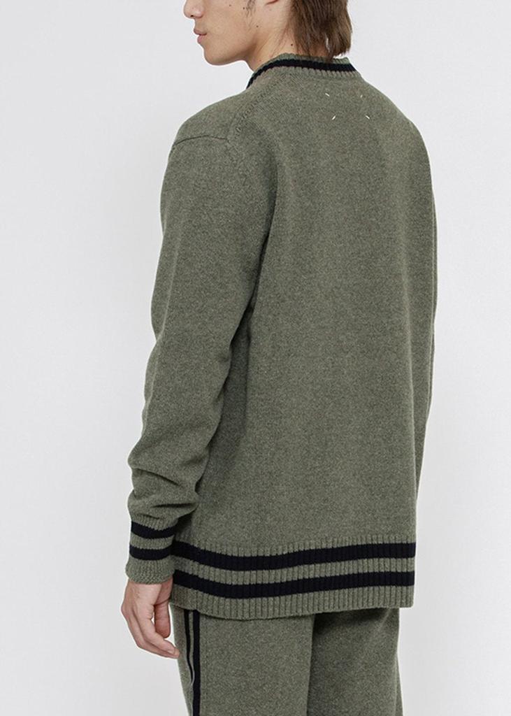 商品MAISON MARGIELA|Maison Margiela Stripe Wool Sweater,价格¥3681,第4张图片详细描述