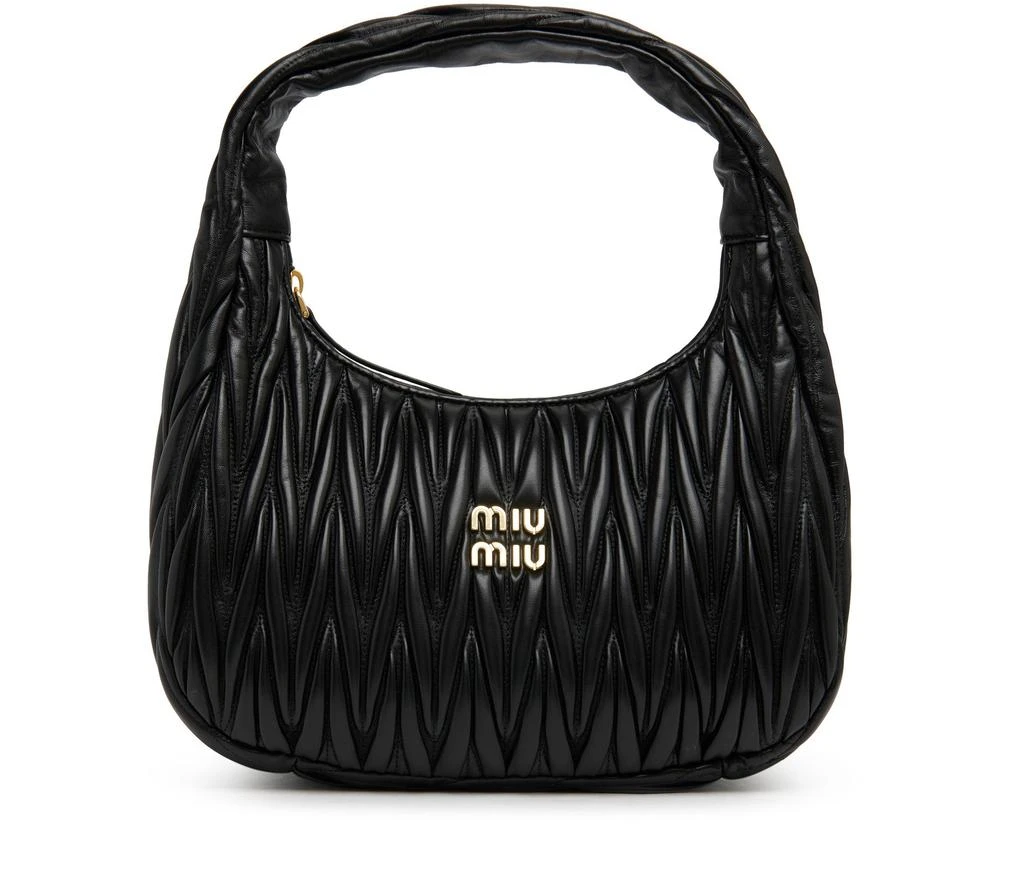 商品Miu Miu|Miu Wander 新月包,价格¥19556,第1张图片