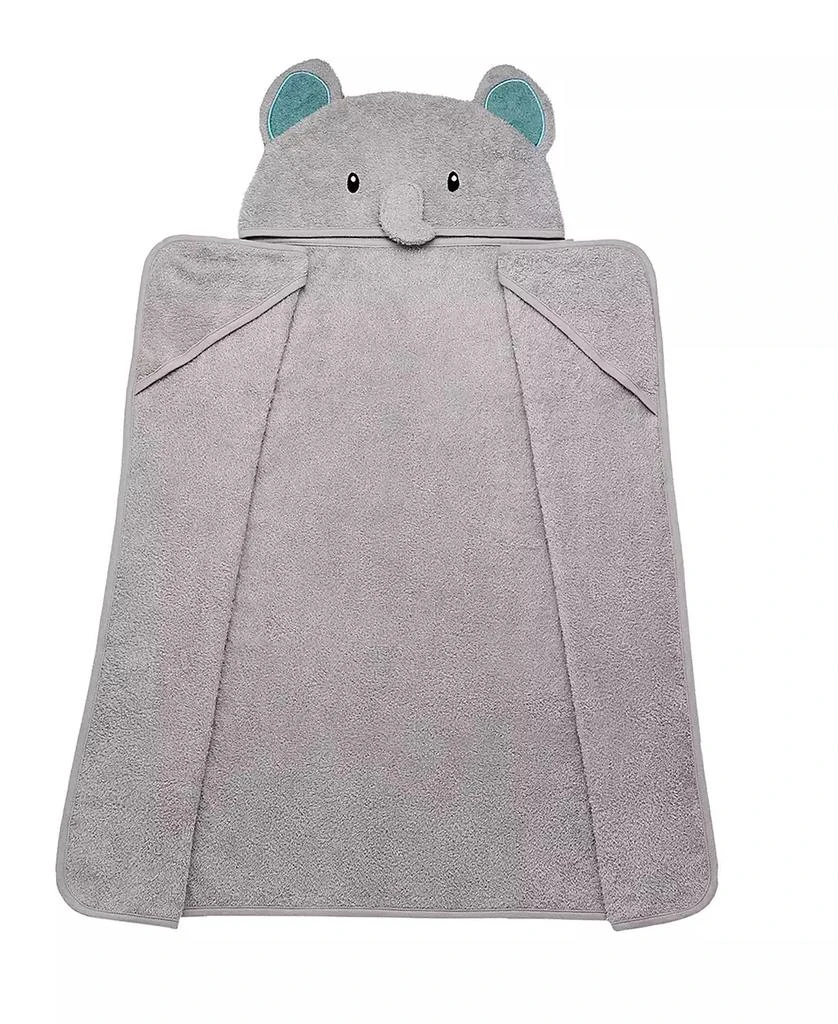 商品Little Me|Baby Boys Or Baby Girls Elephant Cotton Hooded Bath Towel,价格¥82,第1张图片