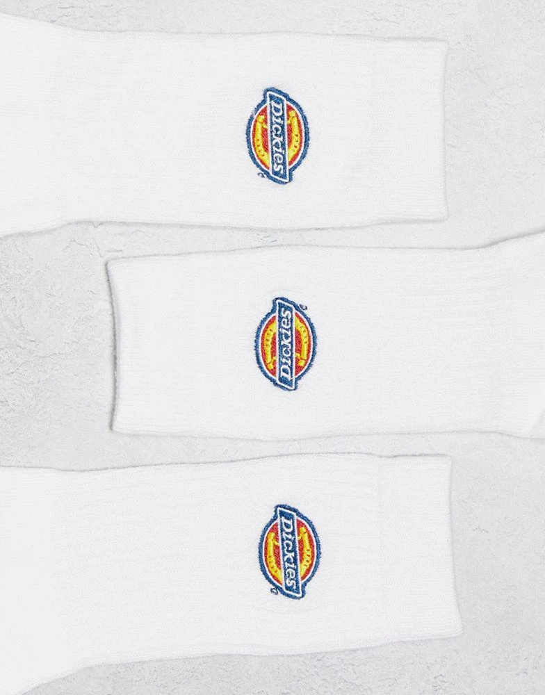 商品DICKIES|Dickies Valley Grove 3 pack socks in white,价格¥163,第2张图片详细描述