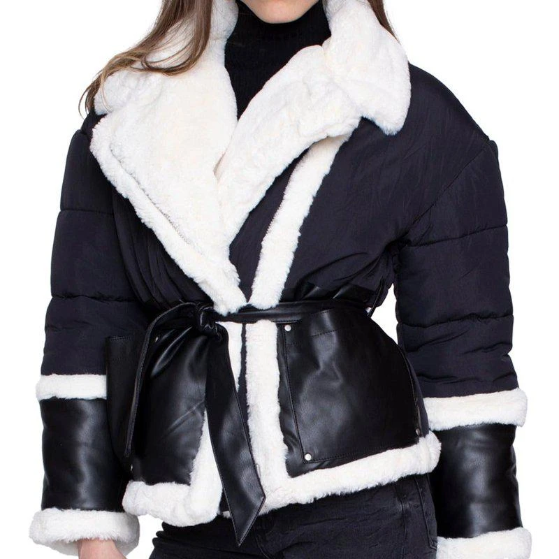 商品Blue Revival|Baby Its Cold Wrap Puffer Jacket,价格¥1503,第1张图片