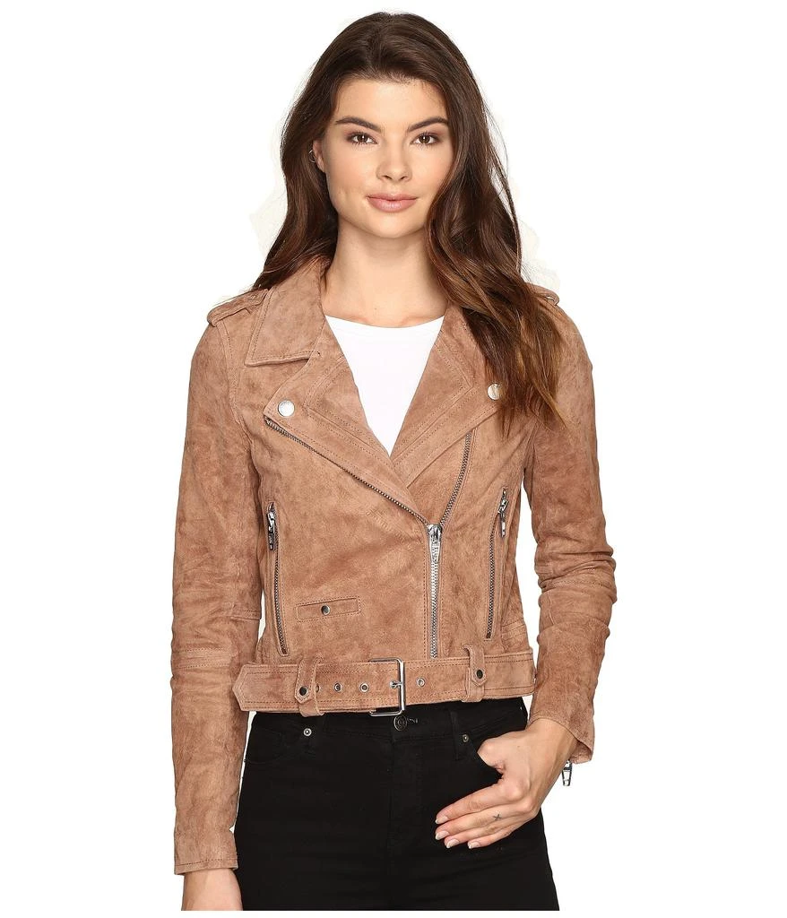 商品Blank NYC|Suede Moto Jacket,价格¥1489,第5张图片详细描述