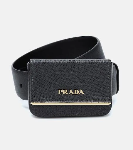 商品Prada|Logo leather belt bag,价格¥7978,第1张图片