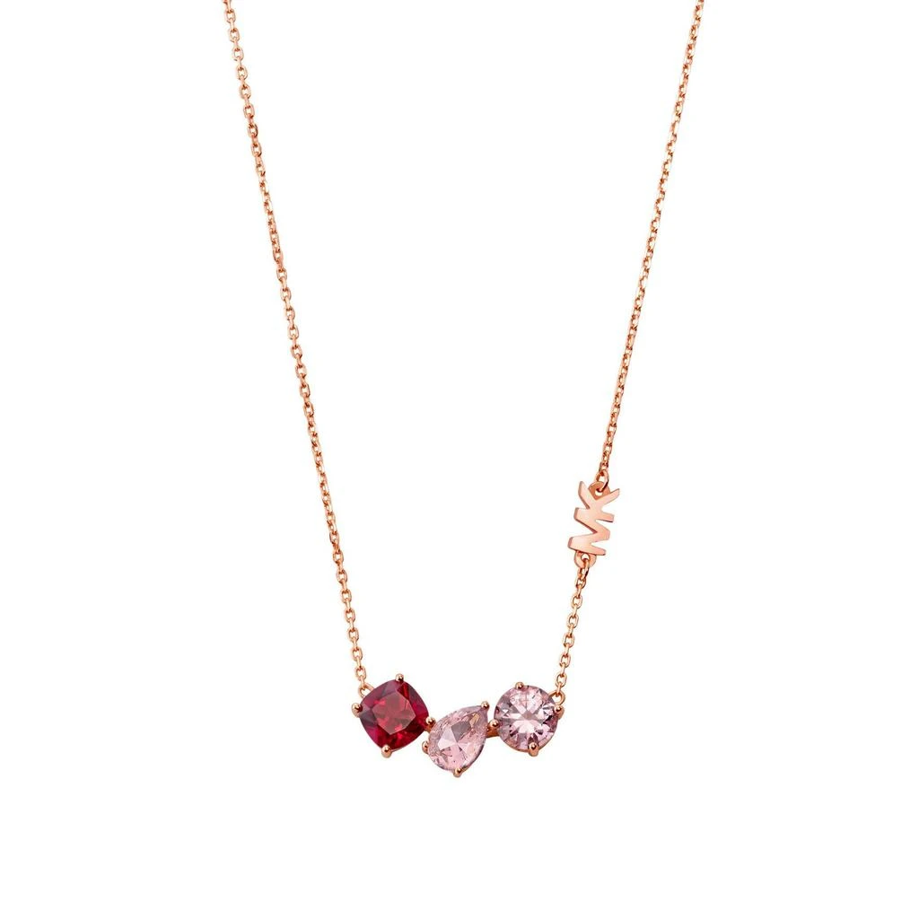 商品Michael Kors|Brilliance Sterling Silver Pendant Necklace,价格¥508,第2张图片详细描述