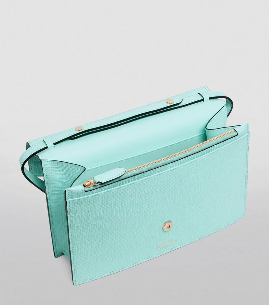 商品SMYTHSON|Large Leather Panama Envelope Cross-Body Bag,价格¥3049,第3张图片详细描述
