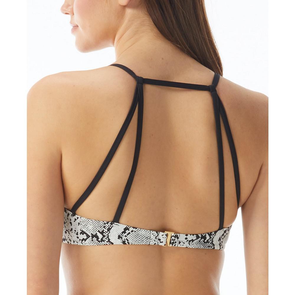 Women's Women's Printed Strappy-Back Bikini Top商品第2张图片规格展示