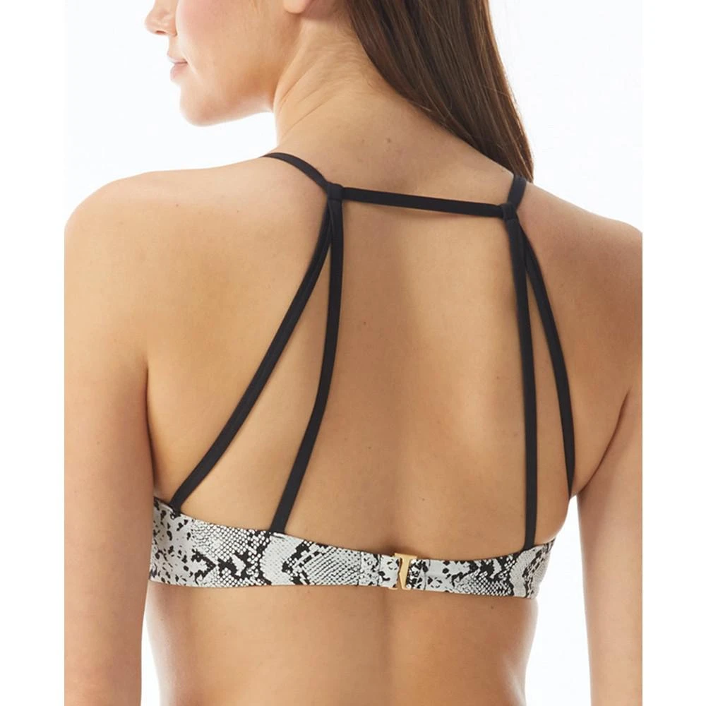 商品Vince Camuto|Women's Women's Printed Strappy-Back Bikini Top,价格¥474,第2张图片详细描述