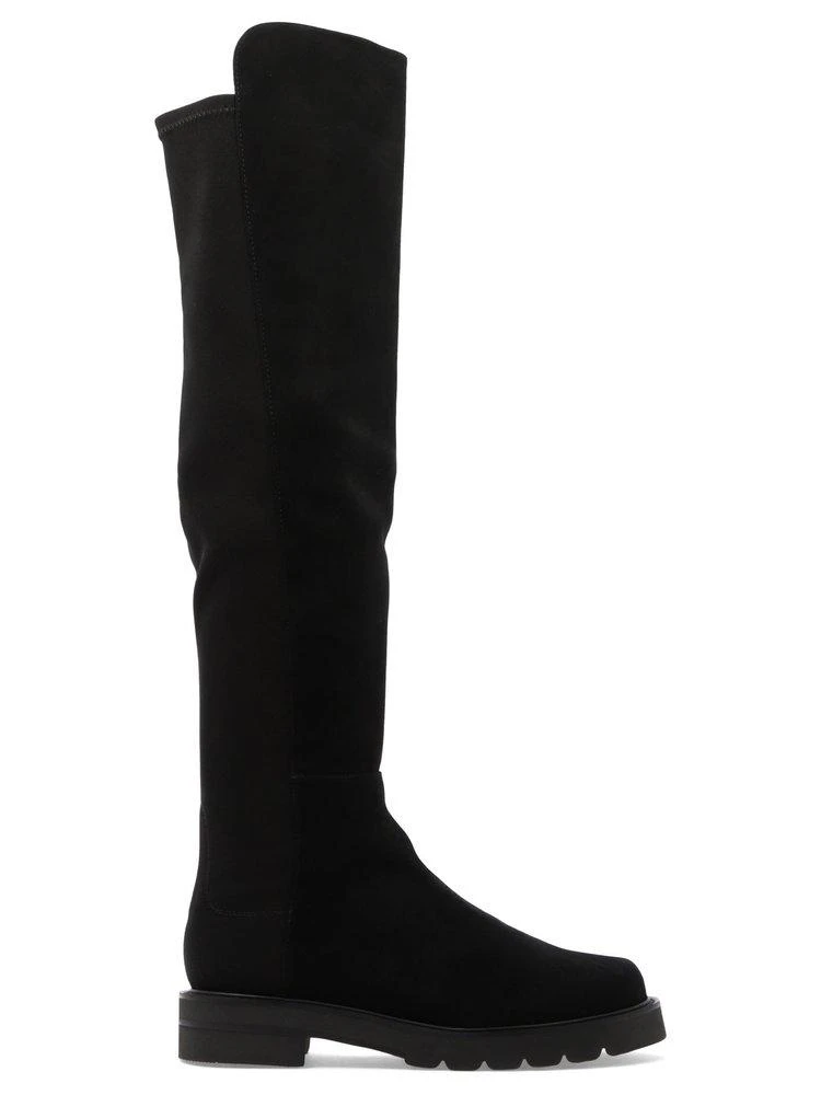 商品Stuart Weitzman|Stuart Weitzman 5050 Lift Round Toe Boots,价格¥3447,第1张图片