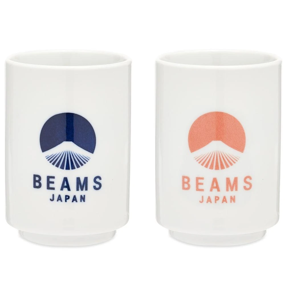 商品BEAMS JAPAN|BEAMS JAPAN Logo Ceramic Cup - Set of 2,价格¥392,第1张图片