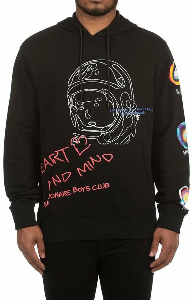 商品Billionaire Boys Club|BB Cerebral Pullover Hoodie - Black,价格¥349,第1张图片