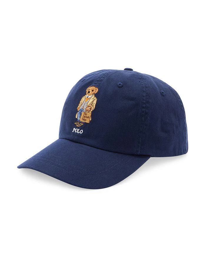 商品Ralph Lauren|Bloomingdale’s Polo Bear Twill Ball Cap - 100% Exclusive,价格¥494,第1张图片