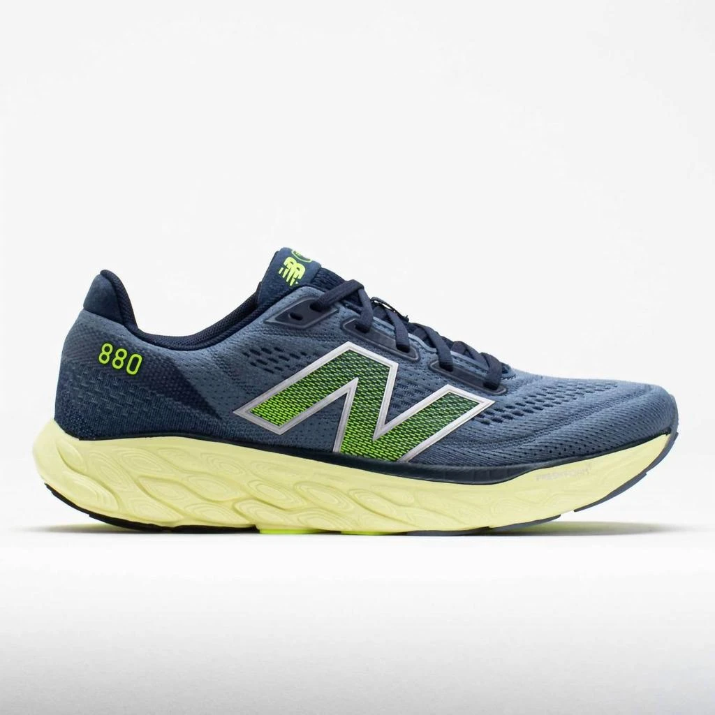 商品New Balance|Men Fresh Foam 880 V14 Running Shoes In Grey Yellow,价格¥839,第2张图片详细描述
