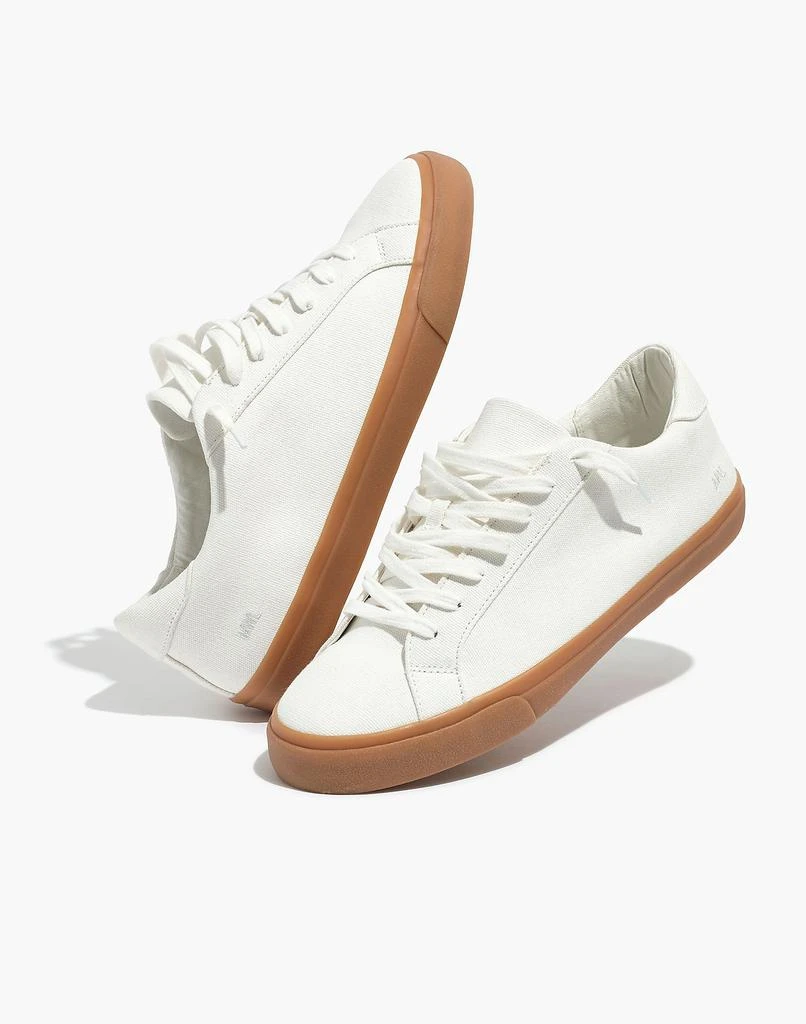 商品Madewell|Men's Sidewalk Low-Top Sneakers in Canvas,价格¥341,第4张图片详细描述