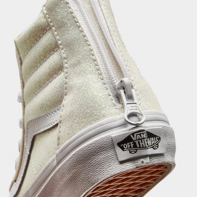 商品Vans|Girls' Little Kids' Vans Sk8-Hi Glitter Casual Shoes,价格¥408,第3张图片详细描述