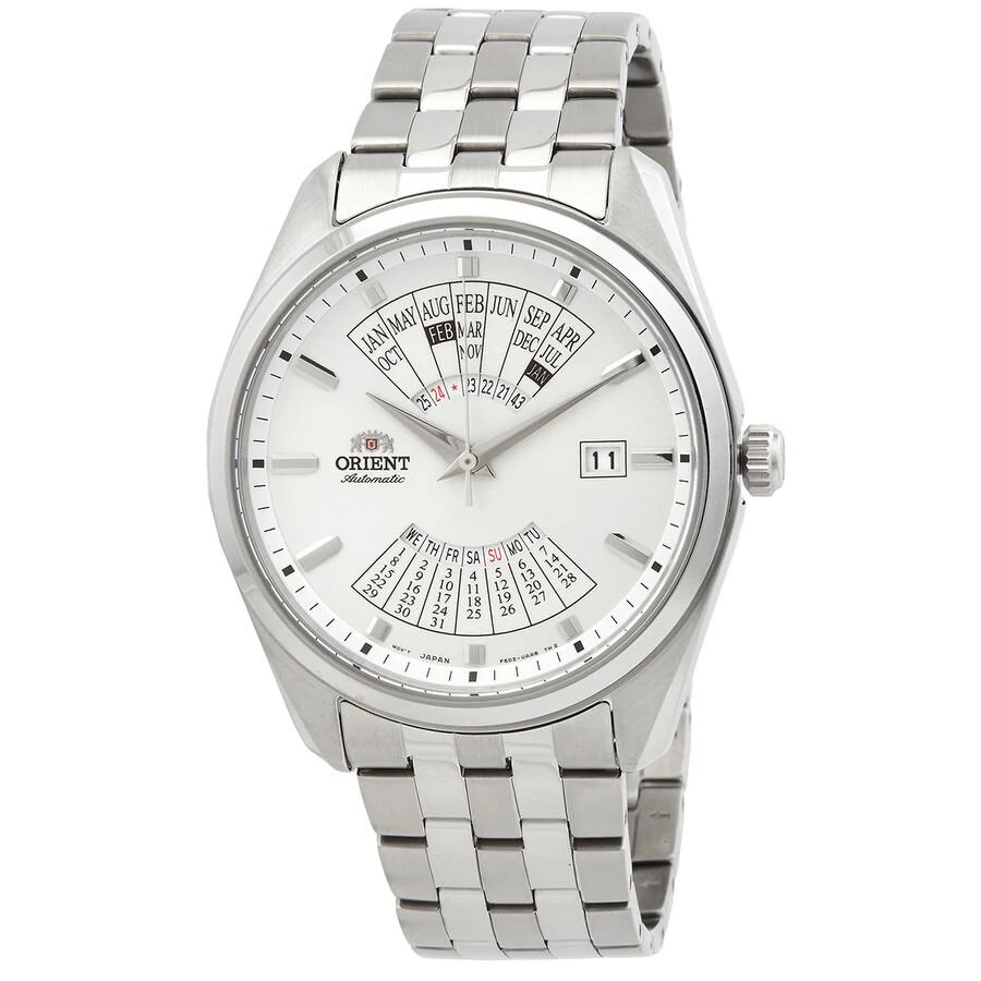 商品Orient Star|Multi Year White Dial Men's Watch RA-BA0004S10B,价格¥1393,第1张图片