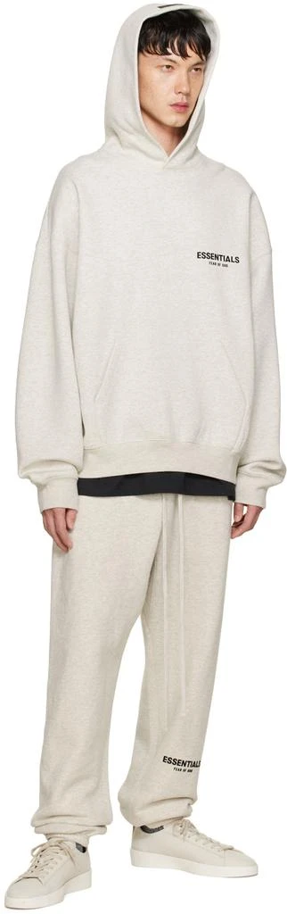 商品Essentials|Off-White Drawstring Lounge Pants,价格¥369,第4张图片详细描述