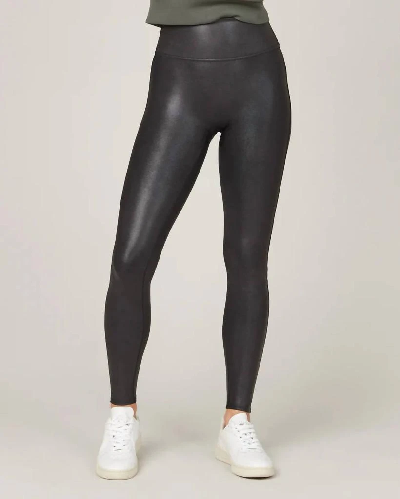 商品SPANX|Faux Leather Leggings In Black,价格¥644,第3张图片详细描述