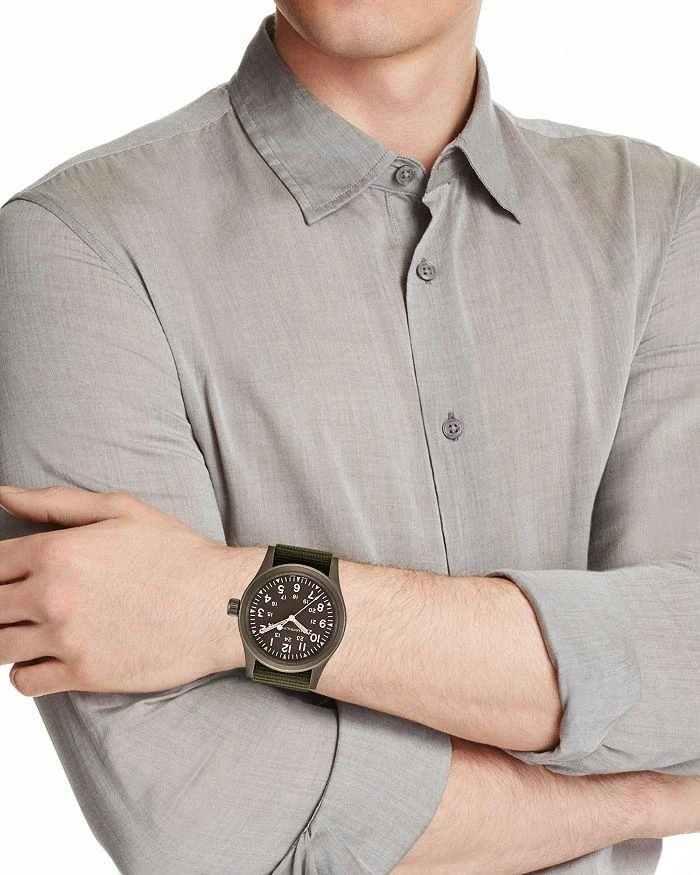 商品Hamilton|Mechanical Khaki Field Watch, 38mm,价格¥4431,第2张图片详细描述