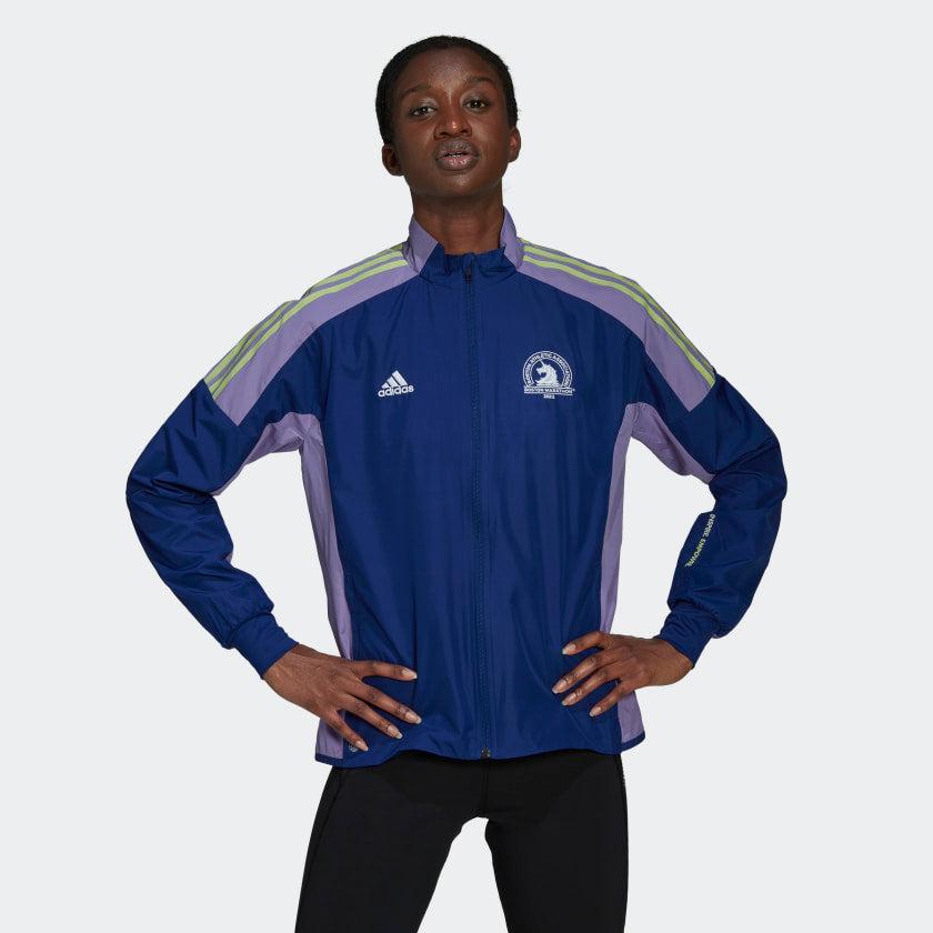Women's adidas Boston Marathon 2022 Celebration Jacket商品第2张图片规格展示