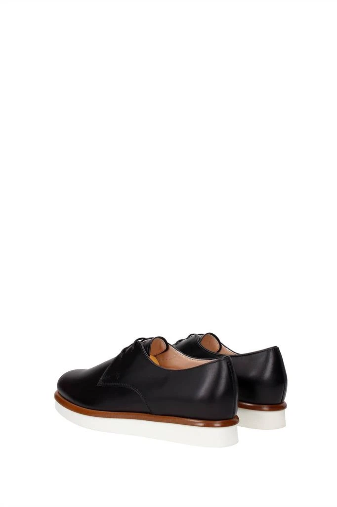 商品Tod's|Lace up and Monkstrap Leather Black,价格¥1318,第4张图片详细描述