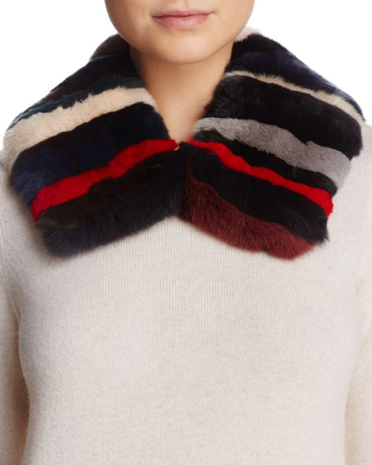 商品Surell|Rabbit Fur Collar,价格¥395,第1张图片