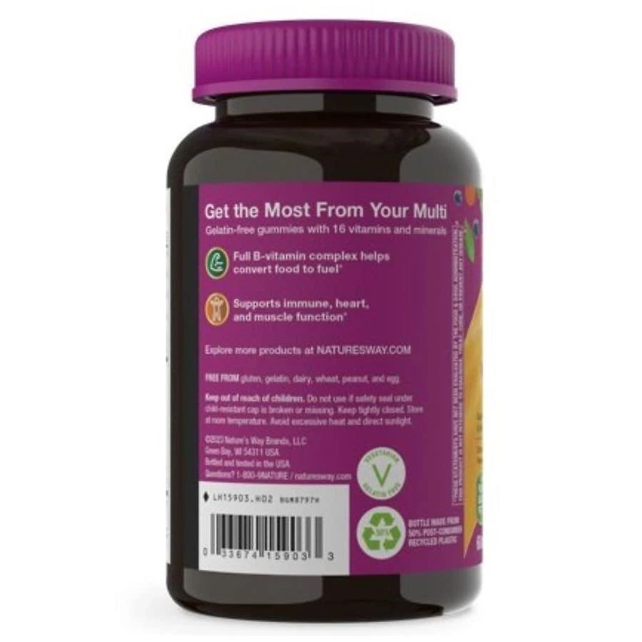 商品Nature's Way|Women's Gummy Multivitamin Mixed Berry,价格¥85,第2张图片详细描述